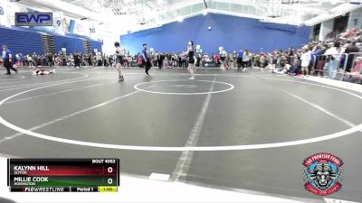 100-110 lbs Round 4 - Millie Cook, Hoisington vs Kalynn Hill, SlyFox