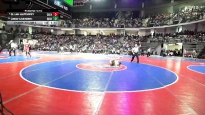 126-6A Champ. Round 1 - Elijah Hattaway, Camden County vs Crew Castorri, Buford HS