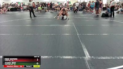 175 lbs Round 3 (6 Team) - Mike Waters, Town WC vs Kaden Bish, Lake Erie WC