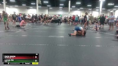 98 lbs Round 2 (4 Team) - Lucas Pai, VHW vs Zack Dixon, Validus WC