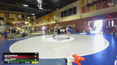 157 lbs Cons. Round 6 - Leo Pedregal, Eastlake vs Beau Priest, Bakersfield