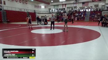 106 lbs Champ. Round 1 - Landon Fish, Dubuque Hempstead JV vs Dylan Warthen, Maquoketa