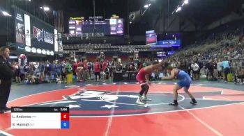 126 lbs Consi Of 64 #2 - Landon Andrews, Minnesota vs Shane Hannah, Wyoming