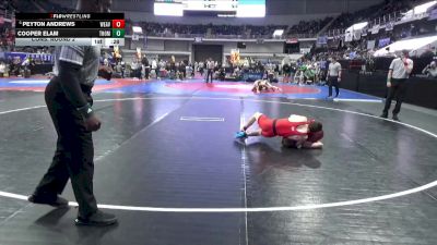 1A-4A 120 Cons. Round 2 - Peyton Andrews, Weaver vs Cooper Elam, Thomasville HS