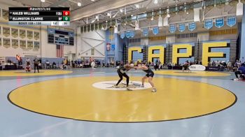 138 lbs Cons. Round 1 - Kaleb Williams, First State Military Academy vs Ellington Clarke, Mt Pleasant H S