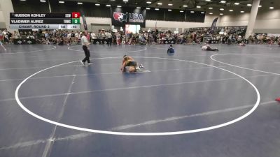 120 lbs Champ. Round 3 - Hudson Kohley, St. Charles WC vs Vladimer Alirez, Top Notch Wrestling Club