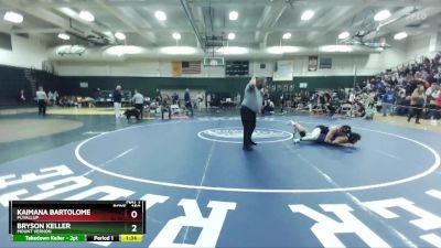 150 lbs Quarterfinal - Bryson Keller, Mount Vernon vs Kaimana Bartolome, Puyallup