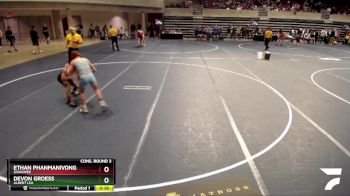 107 Championship Bracket Cons. Round 3 - Ethan Phanmanivong, Shakopee vs Devon Groess, Albert Lea