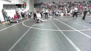 64 lbs Consi Of 8 #2 - Mason McCuistion, Tiger Trained Wrestling vs Gage Knight-Osborne, Pitbull Wrestling Academy