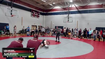 129 lbs Round 1 - Blake Broersma, Cobra Wrestling Club vs Levi Meyers, Ninety Six Wrestling