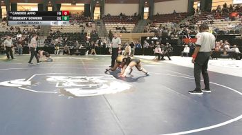 120 lbs Cons. Round 1 - Candide Affo, Frederick vs Serenity Sowers, Calvert