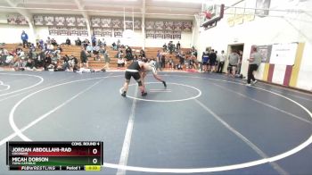 215 lbs Cons. Round 4 - Micah Dobson, Yuma Catholic vs Jordan Abdollahi-Rad, Coconino
