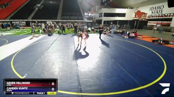 113 lbs Quarterfinal - Asher Millward, Utah vs Camden Kuntz, Idaho