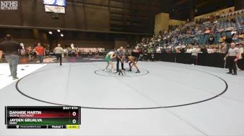 6A - 106 lbs Quarterfinal - Damarie Martin, Wichita-Southeast vs Jayden Grijalva, Derby