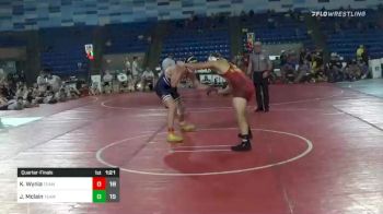 170 lbs Quarterfinal - Kail Wynia, Team KWA vs Jacob Mclain, Team Kansas