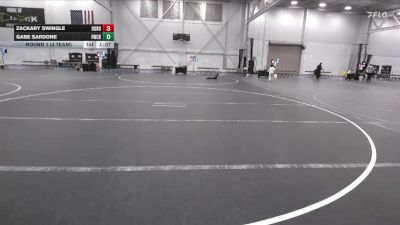 113 lbs Round 1 (4 Team) - Zackary Swingle, DURO vs Gabe Sardone, Freakztyle Wrecking Crew Blue