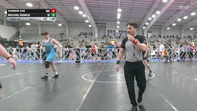 195 lbs Rr Rnd 2 - Connor Cox, Doughboy Black - HSB vs Michael Runkle, Buffalo Valley Red - HSB