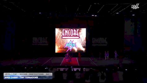 Apex Cheer - Tiny Tornadoes [2025 L1 Tiny - Novice - Restrictions Day 1] 2025 Encore Grand Nationals