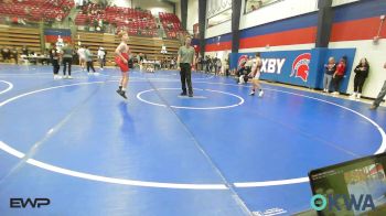 92 lbs Consi Of 4 - Aidyn Hall, Blackwell Wrestling Club vs Isaac Emerald, Raw Wrestling Club