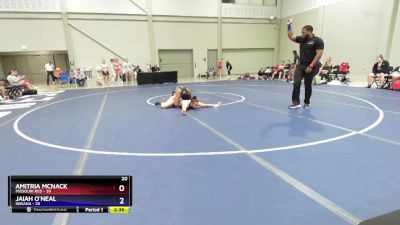 170 lbs Round 1 (8 Team) - Amitria McNack, Missouri Red vs Jaiah O`Neal, Indiana