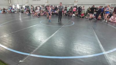 92 lbs Round Robin 5 - Karalena Rodriguez, Team Ohio - G vs Chloe Winther, Hammers - G