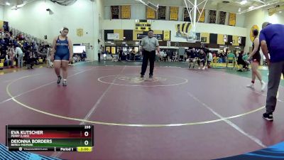 235 lbs Semifinal - Deionna Borders, Berea-Midpark vs Eva Kutscher, Perry (Lake)