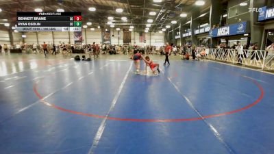 105 lbs Consi Of 16 #2 - Bennett Brame, SC vs Ryan Osolin, SC