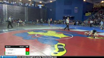 106 lbs Champ. Round 1 - Jordan Segal, Shawnee vs Thunder Beard, Central Dauphin HS