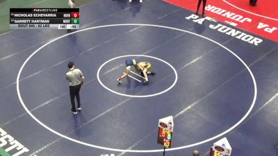 82 lbs Consi Of 32 #2 - Nicholas Echevarria, Norristown vs Garrett Hartman, Montgomery