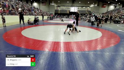 79 lbs Round Of 16 - Kenneth Wiggins, Compound Wrestling vs Jaxon King, East Jackson Takedown Club