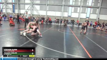 129-135 lbs Round 1 - Mason Coelho, St. Maries WC vs Stryker Dufek, NorthEast 509 WC