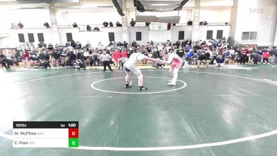 182 lbs Round Of 32 - Miles McPhee, North Attleborough vs Charlie Poor, Saint John's Prep