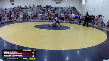 115 lbs Quarterfinal - Leeah Shelton, Perry Meridian Wrestling Club vs Brooke Lynn Fuller, Contenders Wrestling Academy