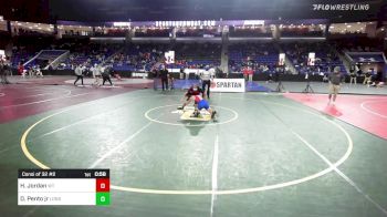 132 lbs Consi Of 32 #2 - Hector Jordan, Whittier vs David Pento Jr, Londonderry