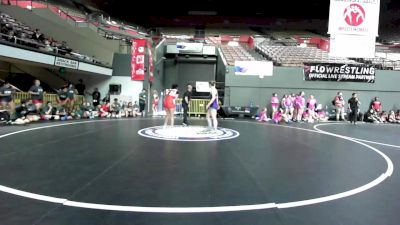 135 lbs Hadesha Orsborn, IEWA - Inland Empire Wrestling Association vs Bella Wojciechowski, TCWA - Tri-Counties Wrestling Association