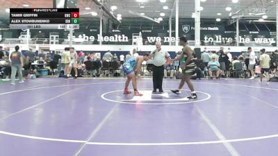 191 lbs Rr Rnd 2 - Tamir Griffin, Kraken Grizzly - HSC vs Alex Stowbunenko, Southern Regional - HSC