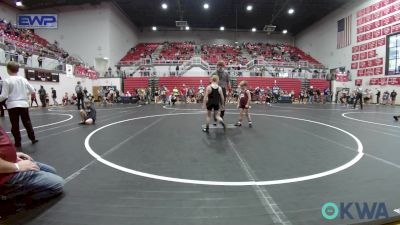 55 lbs Consi Of 4 - Owen Green, Perry Wrestling Academy vs Ryder Smith, Blanchard Youth Wrestling Club