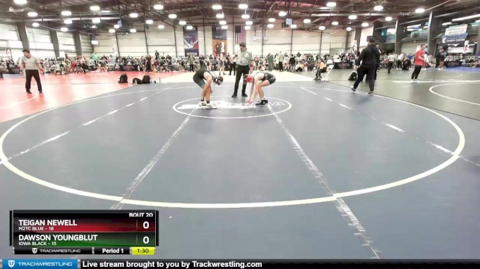 110 lbs Rd# 8- 12:30pm Saturday Final Pool - Teigan Newell, M2TC Blue ...