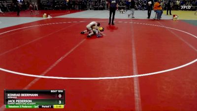 57 lbs 3rd Place Match - Konrad Beermann, Wabasso vs Jack Pederson, Summit Wrestling Academy