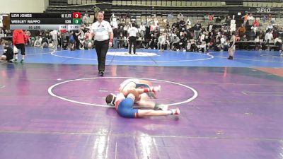 65 lbs Consi Of 4 - Levi Jones, Nebraska Elite - ESE vs Wesley Rappo, ICWL Bruisers Elite - ESE