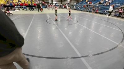 58 lbs 5th Place Match - Halle Goddard, Stillwater Wrestling Club vs Lexi Olson, St. Mary`s Cardinals WC