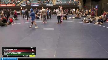 125 lbs Champ. Round 1 - 1 Esco Walker, Grand View vs Harley Williamson, York