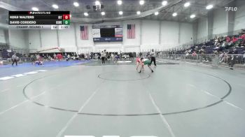 141 lbs Champ. Round 1 - David Cordero, Oswego State vs Kenji Walters, RIT