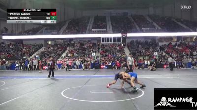 95 lbs Semifinal - Diezel Russell, Winfield vs Payton Alejos, Topeka Blue Thunder