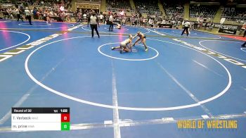 101 lbs Round Of 32 - Tucker Verbeck, Maize vs Mat Prine, Moen Wrestling Academy