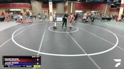 110 lbs Round 1 - Kaleb Wilson, Amped Wrestling Club vs Jacob Woehr, 3F Wrestling