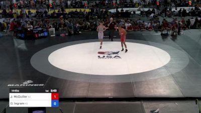 144 lbs Cons 64 #2 - Jahari McQuiller, AZ vs Damon Ingram, KS