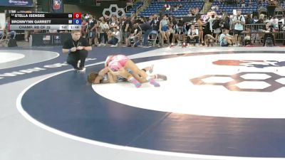 100 lbs Champ. Rd Of 32 - Stella Isensee, Colorado vs Bronwynn Garrett, Nevada