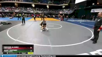 5 lbs Quarterfinal - Avery Martinez, Canyon Randall vs Mercede Alvarez, Frisco Liberty