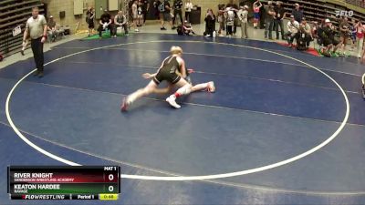 83 lbs Semifinal - Keaton Hardee, Ravage vs River Knight, Sanderson Wrestling Academy